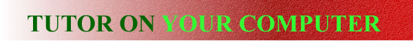 Home page for Tutor On Your Computer